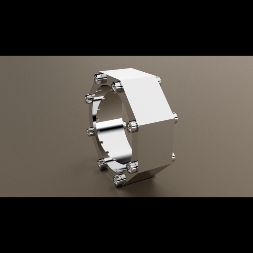 Custom Men’s Wedding Band